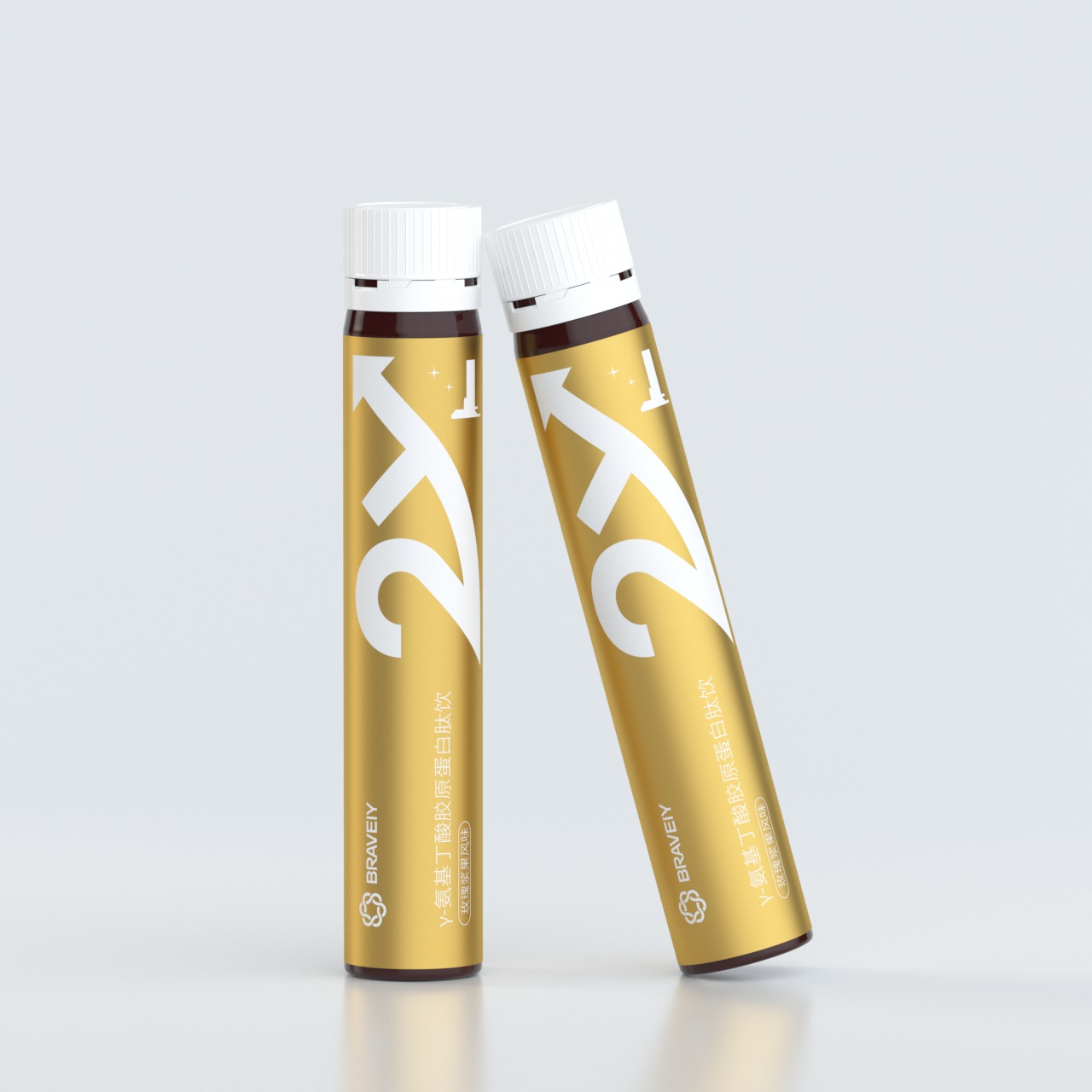 夜间修复精华饮-γ-氨基丁酸胶原蛋白肽玫瑰饮品（玫瑰浆果风味）